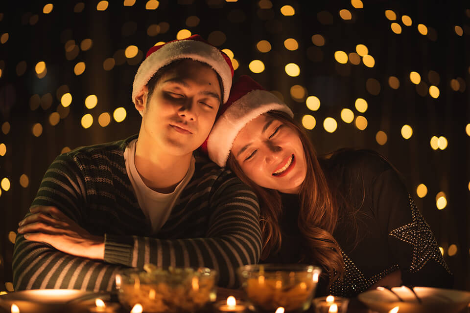 イルミネーション_男女