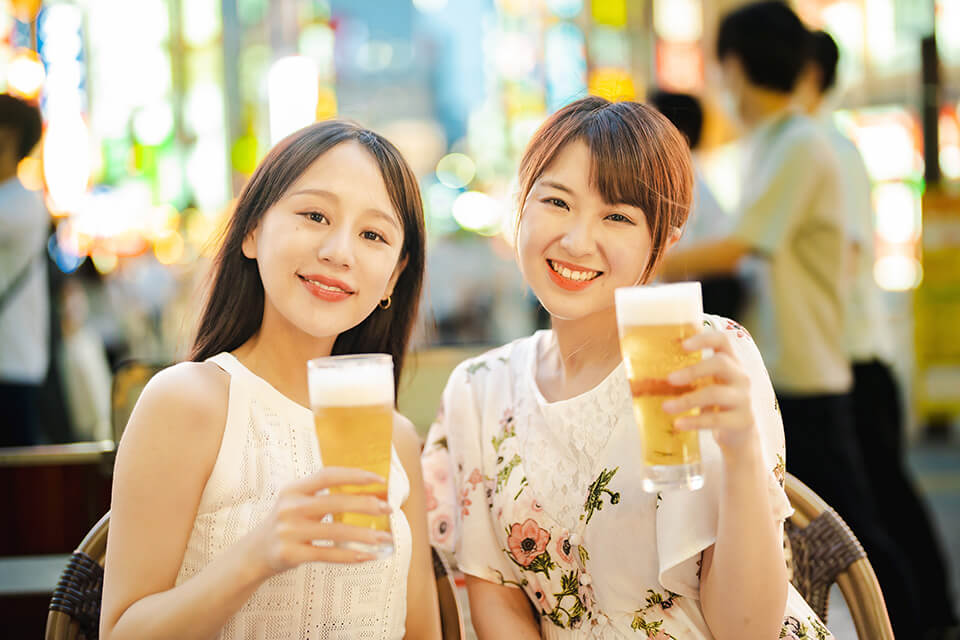 女_お酒