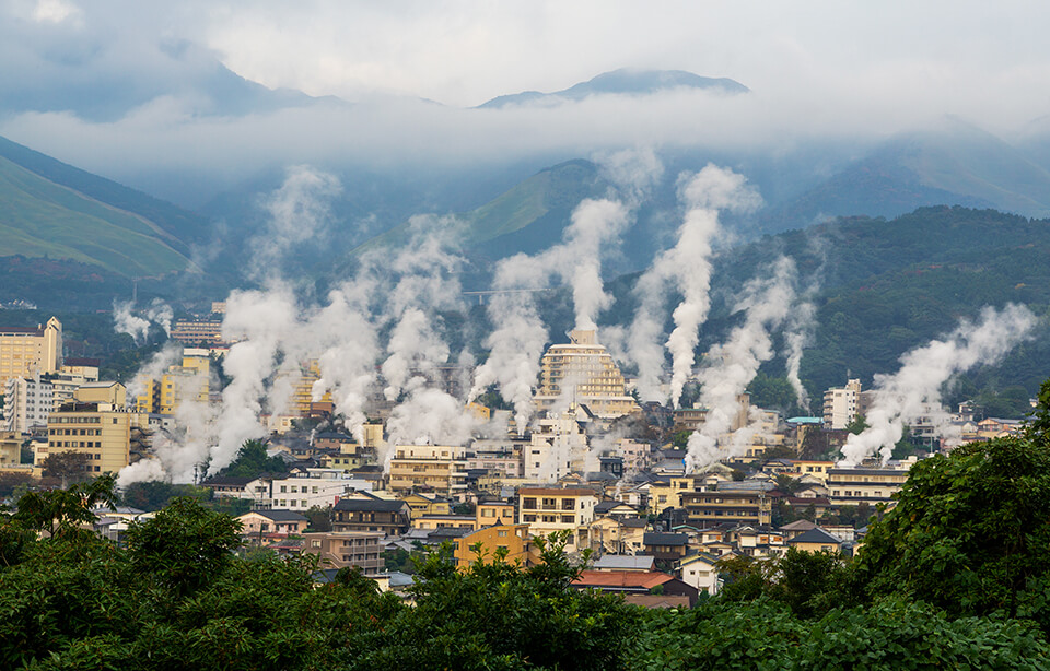 別府_湯気