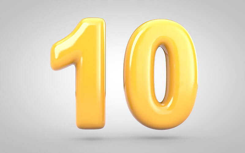 数字の10