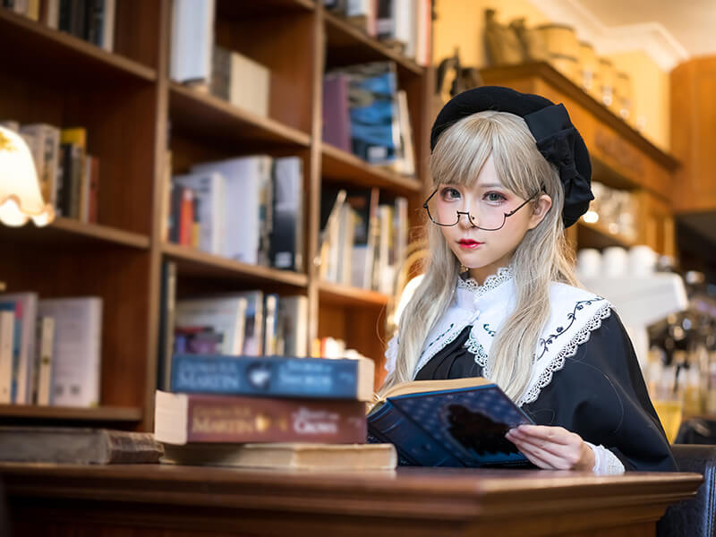 図書館_女