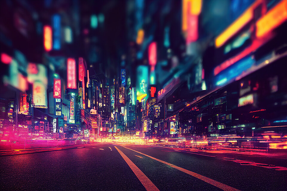 街_夜