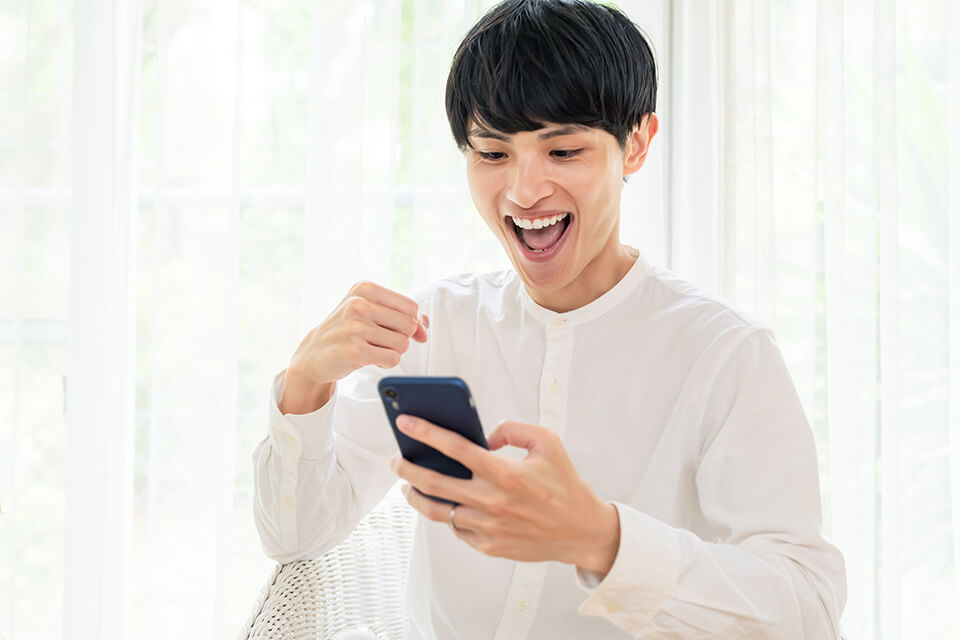 スマホ_男