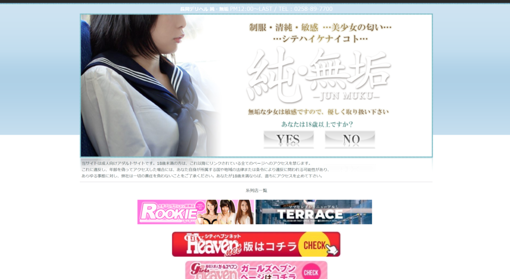 【長岡・デリヘル】純・無垢