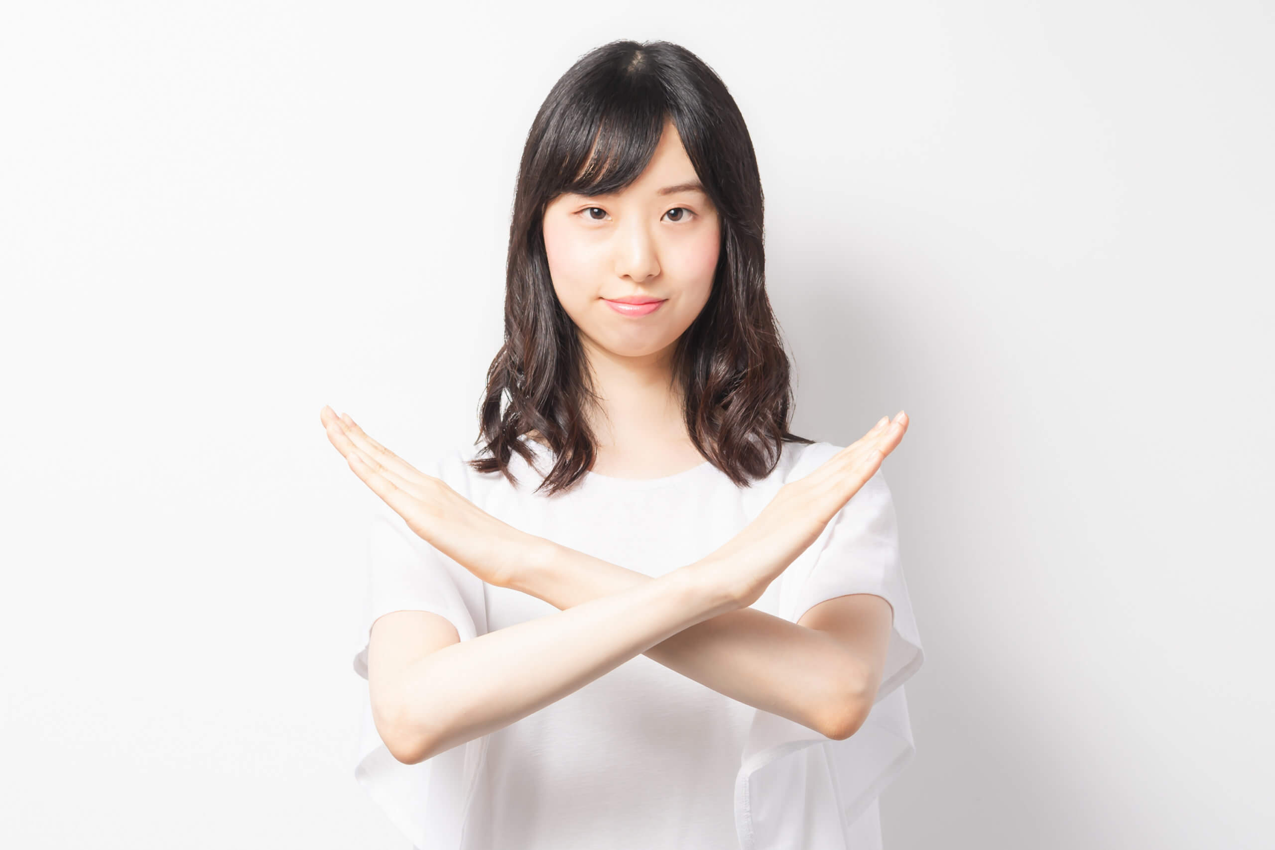 女_バツ