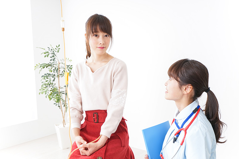 女_病院_先生