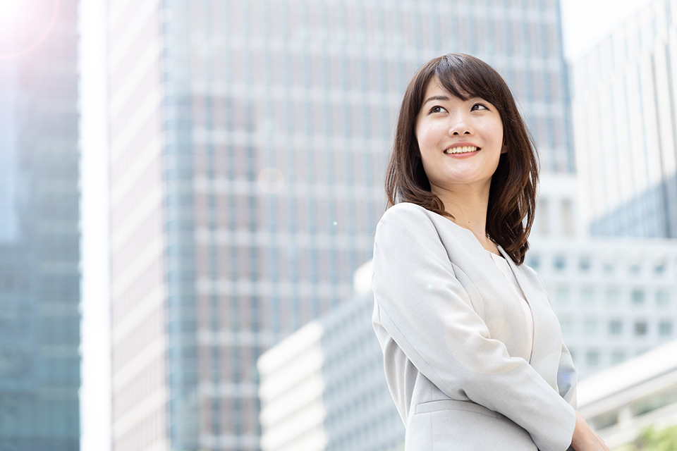 外_会社員_女