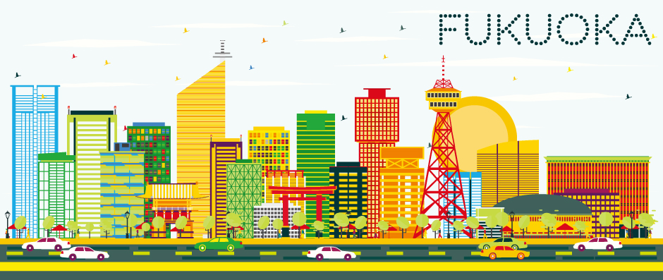 福岡_イラスト