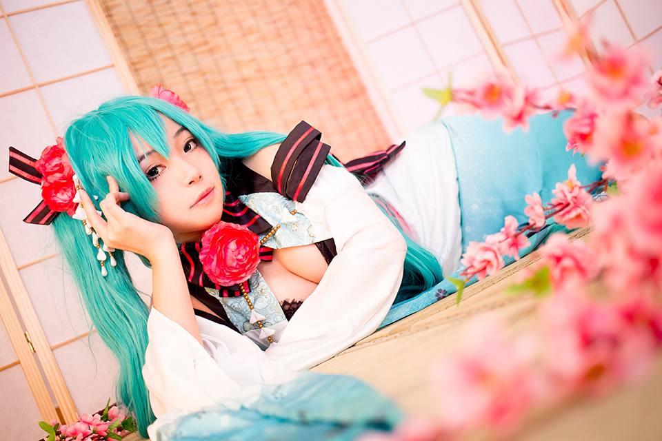 コスプレ_女_初音ミク