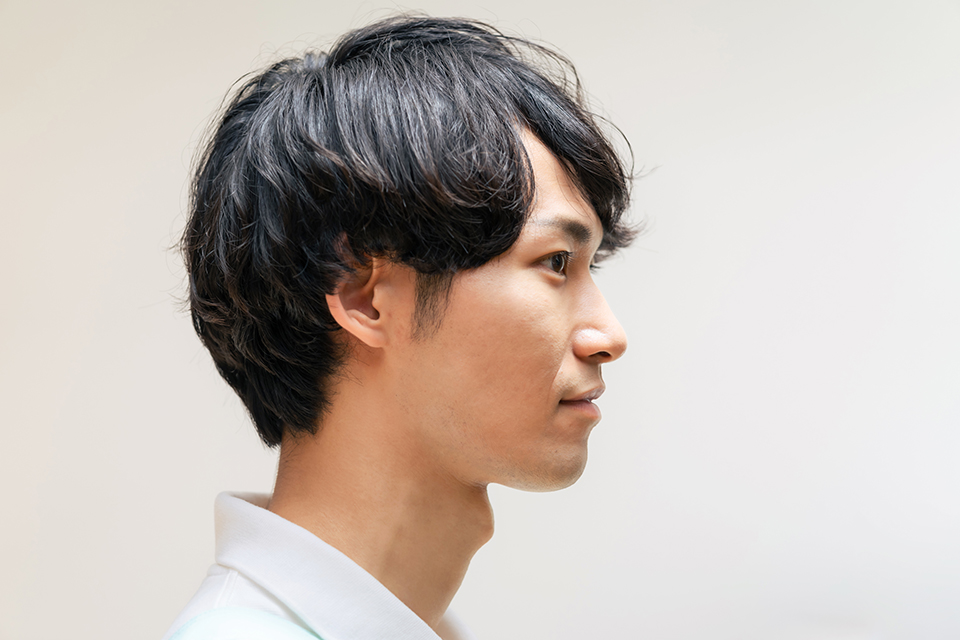 無表情_男_横顔