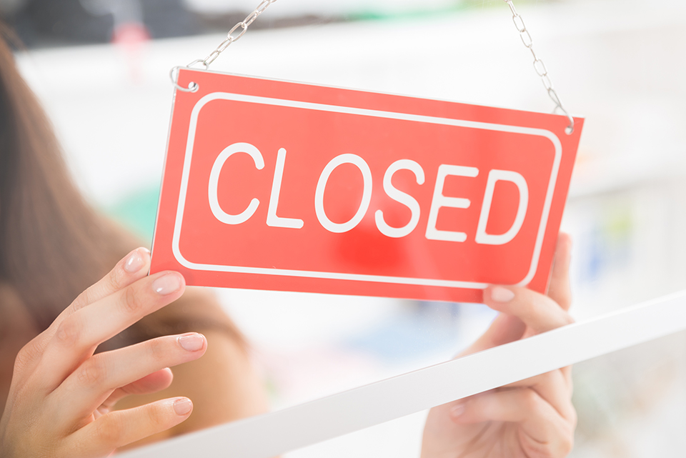 閉店_CLOSED